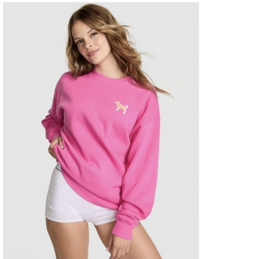 ❌SOLD❌PINK Ivy Fleece Campus Sweatpants Outfit Limited Edition Pink Gossip (M) - Picture 3 of 16